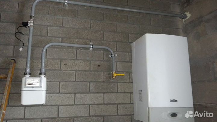 Монтаж газоснабжение, отопление