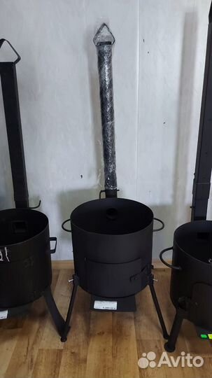 Печь под казан 10-12 литров, 3мм