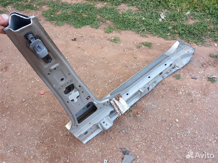 Порог левый со стойкой nissan almera classic