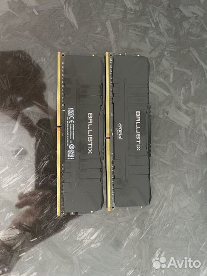 Оперативная память Crucial ballistix ddr4 16гб