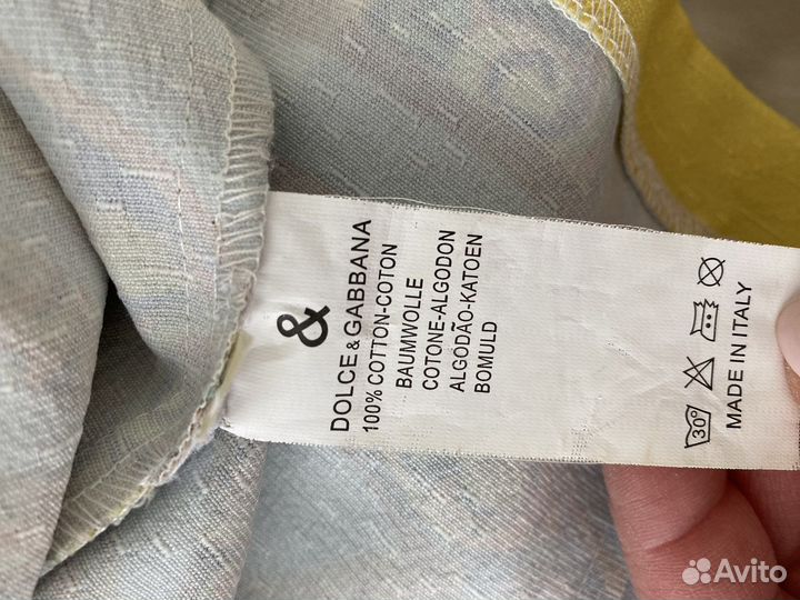 Dolce gabbana костюм