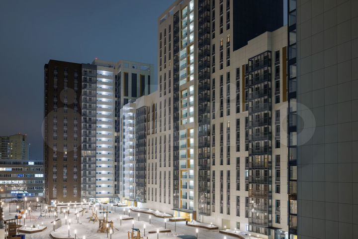 3-к. квартира, 75,4 м², 3/23 эт.