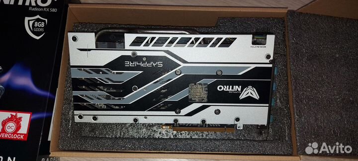 Видеокарта Sapphire Nitro+ RX 580 8GB