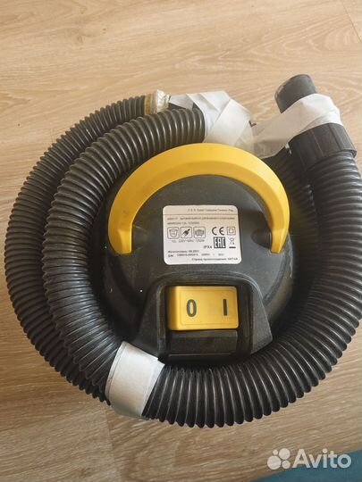 Пылесос строительный нерабочий на запчасти