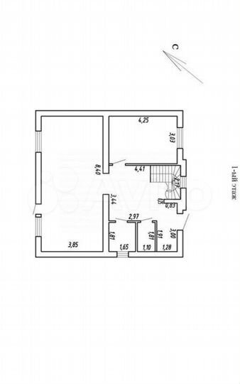 Коттедж 136 м² на участке 6 сот.