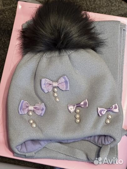 Шапка зимняя для девочки
