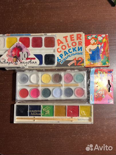 Акварельные краски