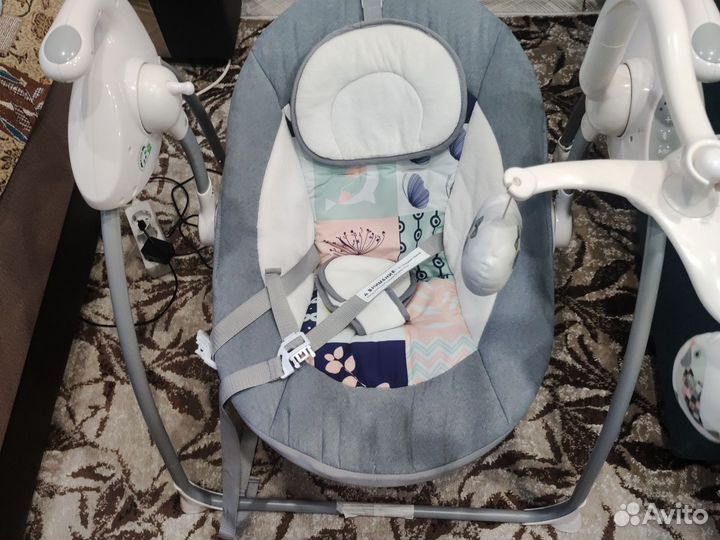 Детские электронные качели для новорожденных