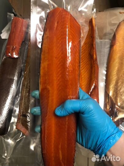 Кета холодного копчения