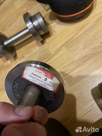 Гири, гантели, штанга