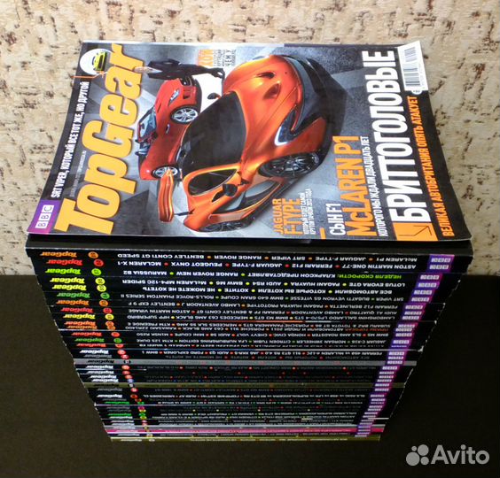 Глянцевые журналы Top Gear