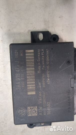 Блок управления парктрониками Volkswagen Passat 7 Европа, 2013