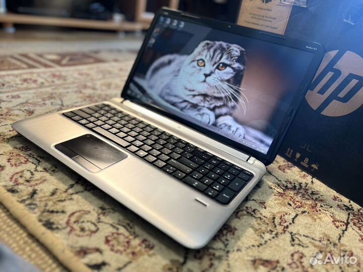 Мощный Ноутбук HP 4ядра/6гб/500гб/2 видеокарта
