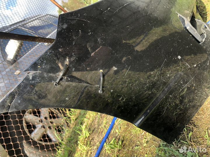 Бампер передний на honda civic 4d