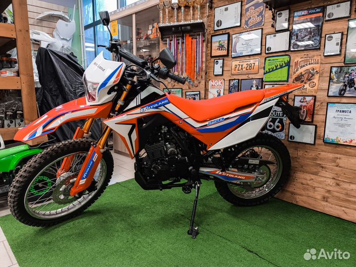 Мотоцикл Motoland 250 Enduro CRF ST (170FMN) с птс