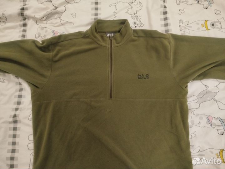 Флисовая кофта jack wolfskin мужская