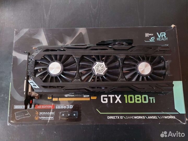 GTX 1080TI с дефектом