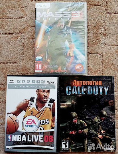 DVD диски с музыкой, играми и фильмами