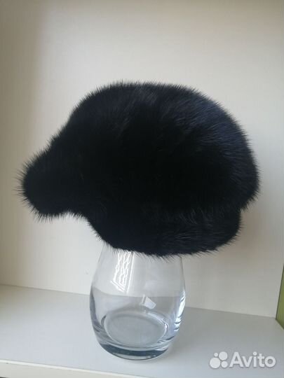 Норковый берет, новый