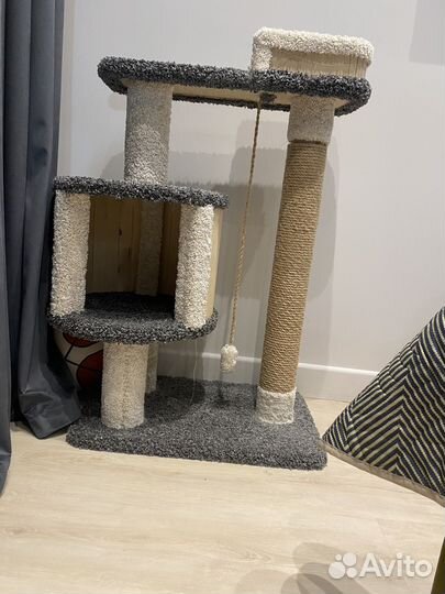 Когтеточка домик для кошки