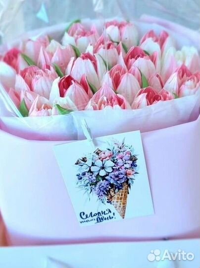 Цветы из зефира