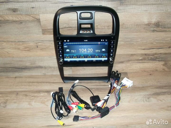 Магнитола Hyundai Sonata EF Android с крутилками