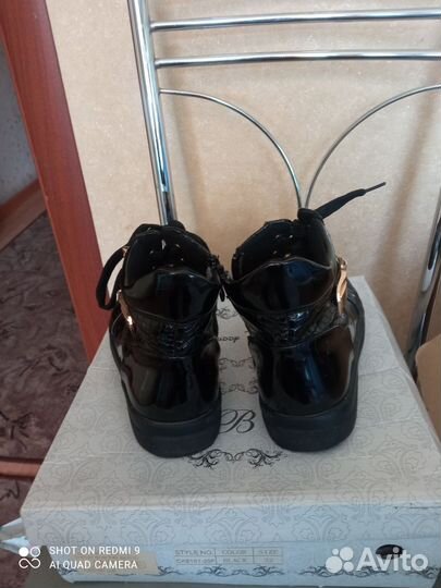 Ботинки демисезонные для девочки 34