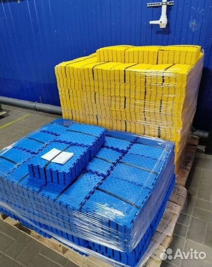 Модульная пвх плитка в автосервис / сто