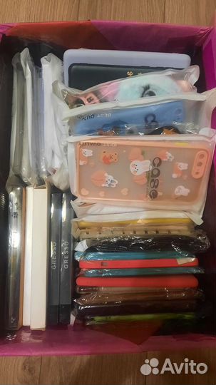 Чехлы на телефон коробкой