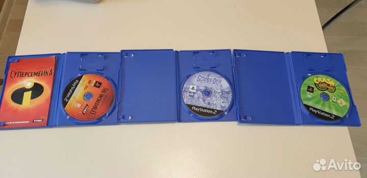 Оригинальные диски PS2 от 200 до 400