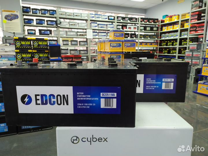 Аккумулятор комплект 225Ач на Daf Man Scania Actro