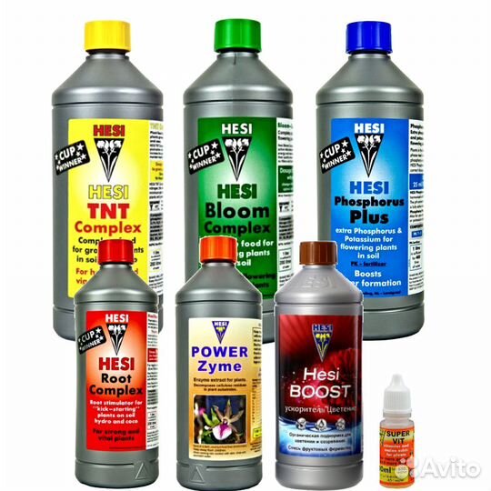 Удобрения и стимуляторы Hesi
