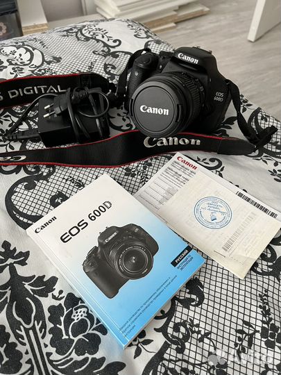 Зеркальный фотоаппарат canon eos 600d