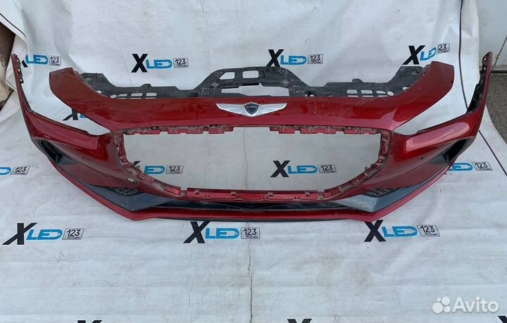 Передний бампер Hyundai Genesis G70 голый