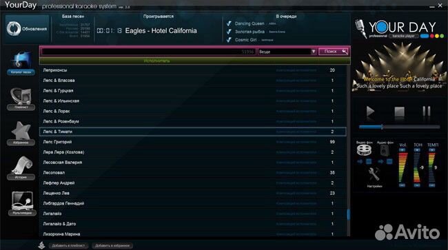Караоке YourDay Profession. Аналог ast-100 ast-250