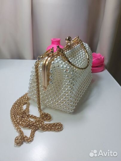 Сумка из бусин ручной работы