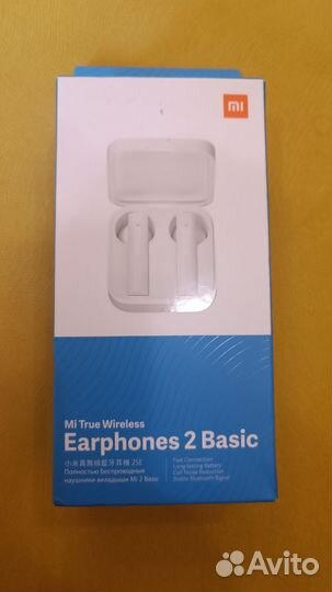 Беспроводные наушники Xiaomi Mi Earphones 2 Basic