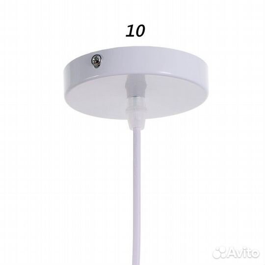 Светильник 1243/1WT E27 40Вт белый 39,5х39,5х21,4