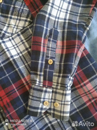 Рубашка фланелевая для мальчика