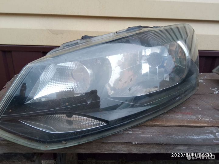 Фары на volkswagen polo седан