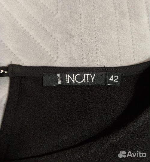 Блузка черная incity 42 р