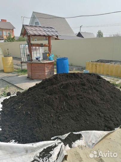 Плодородная смесь для огорода, земля