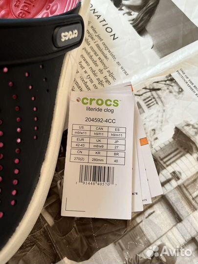 Crocs мужские, женские. Кроксы