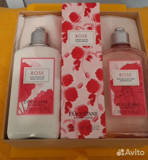 Loccitane набор Роза