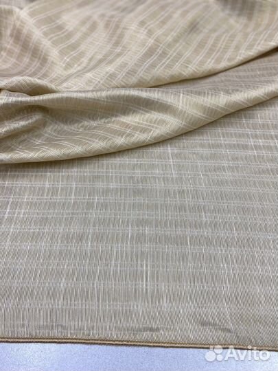 Ткань вуаль с горизонтальными полосами