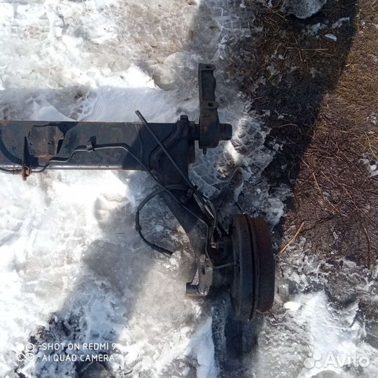 Задняя балка Рено Меган 1 седан