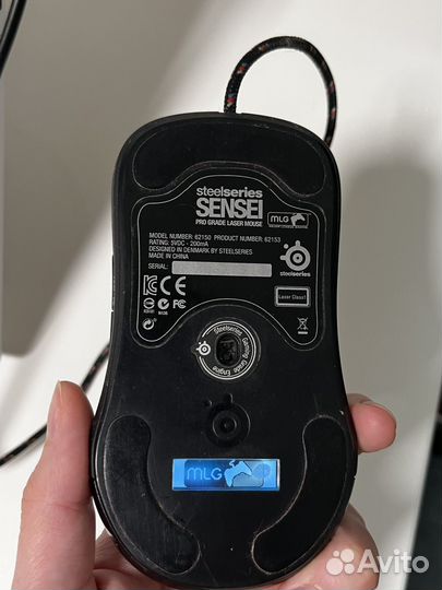 Игровая мышь Steelserias sensei 62150