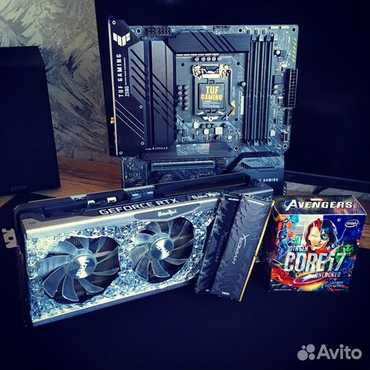 Игровой компьютер i7 10700K+16GB 4266Mhz+RTX3070
