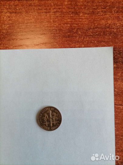 Монета liberty 1991