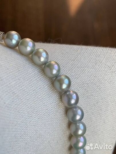 Бусы из жемчуга Акойя